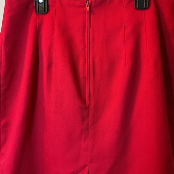 17. StringBean Vintage Juniors Red Asymmetrical A-Line Mini Skirt for Work 11/12 - Picture 5 of 5